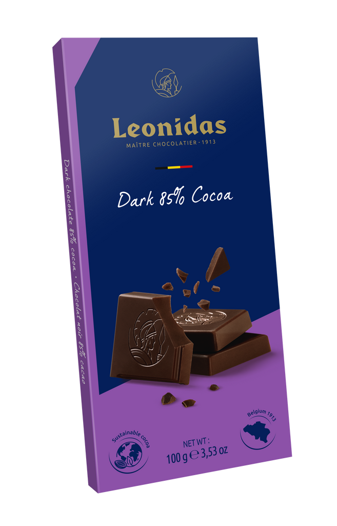 Leonidas Dark 85% Cocoa African Origins Bars