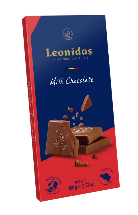 Leonidas Milk 30% Cocoa African Origins Bar