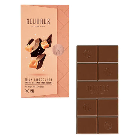 Neuhaus Chocolates Milk Chocolate Salted Caramel Tablet