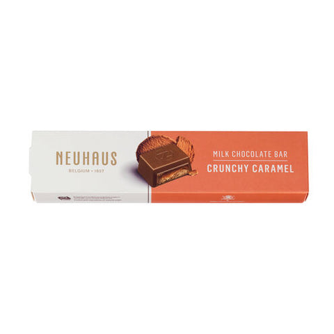 Neuhaus Chocolates Milk Chocolate Crunchy Caramel  Bar