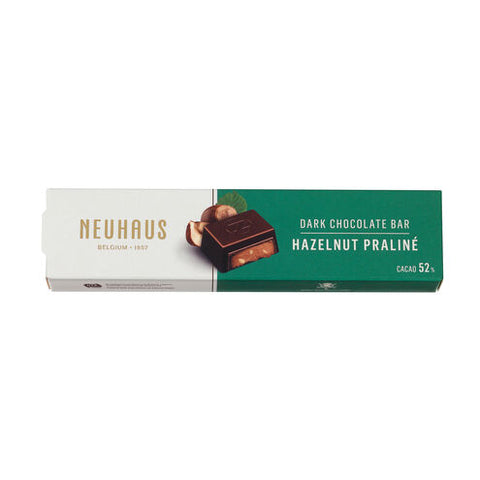 Neuhaus Chocolates Dark Chocolate Hazelnut Praline Bar