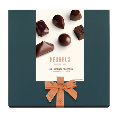 Neuhaus Chocolates Discovery All Dark Collection Medium Box