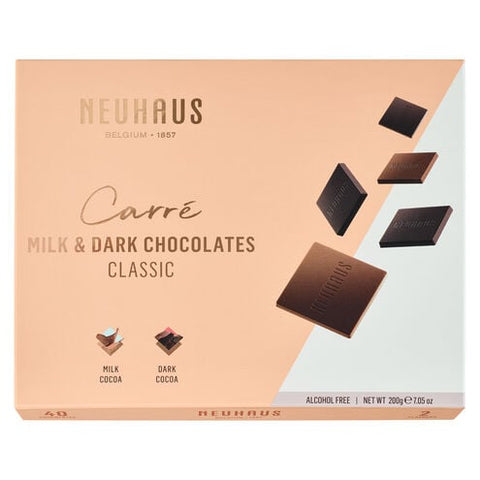 Neuhaus Chocolates Carre - Classic Milk & Dark Box