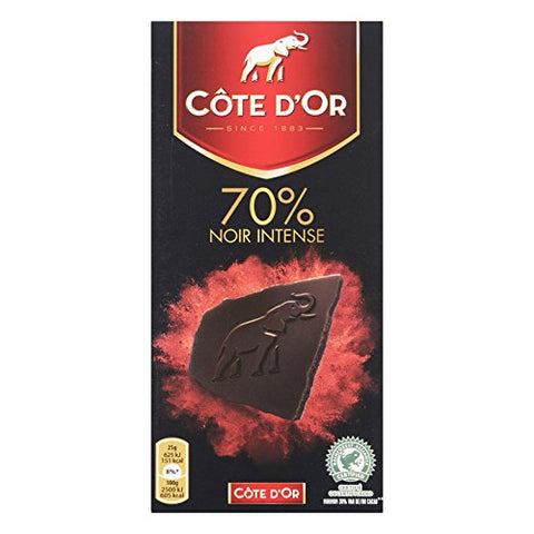 Côte d'Or Dark 70% Cocoa, 100g (3.5 oz)