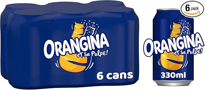 Orangina Citrus Soda Original 33cl pack of 6