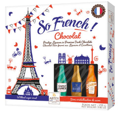 Abtey Assorted Bottle-Shaped Dark Chocolates with Liqueur 155g