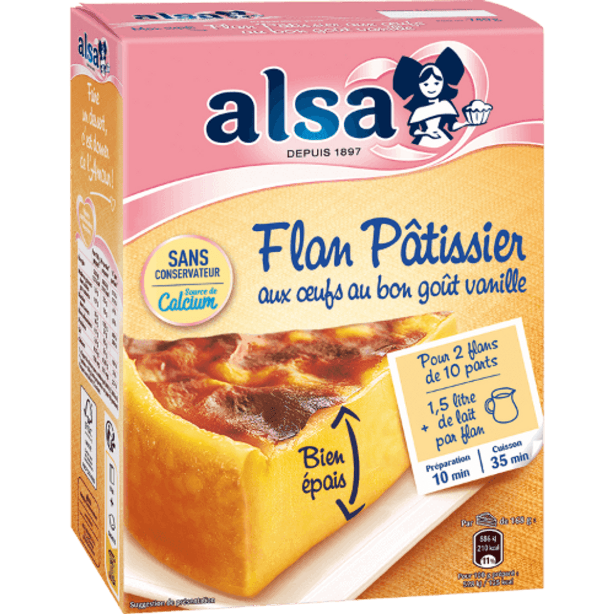 Alsa flan patissier