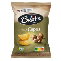 Brets Potato Chips from Brittany — Cep Flavor 125g