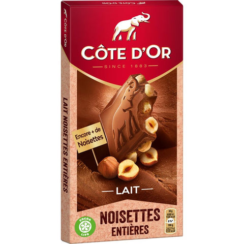 Côte d'Or Milk Chocolate Praliné with Hazelnuts, 180g (6.3 oz)