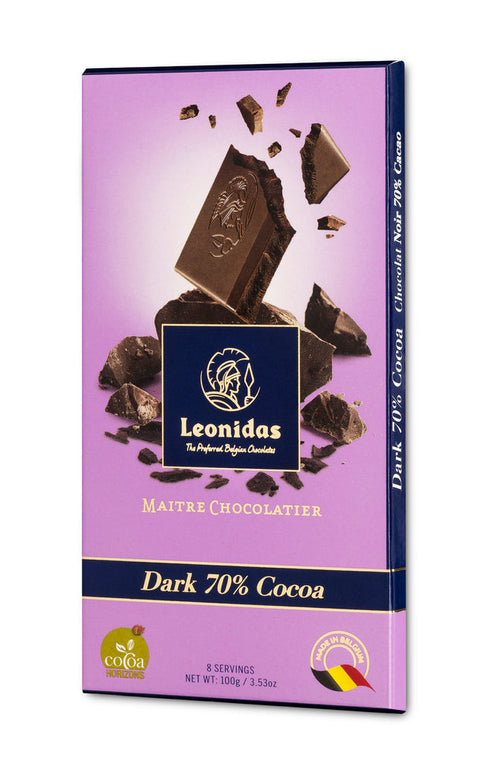 Leonidas Dark 70% Cocoa African Origins Bar