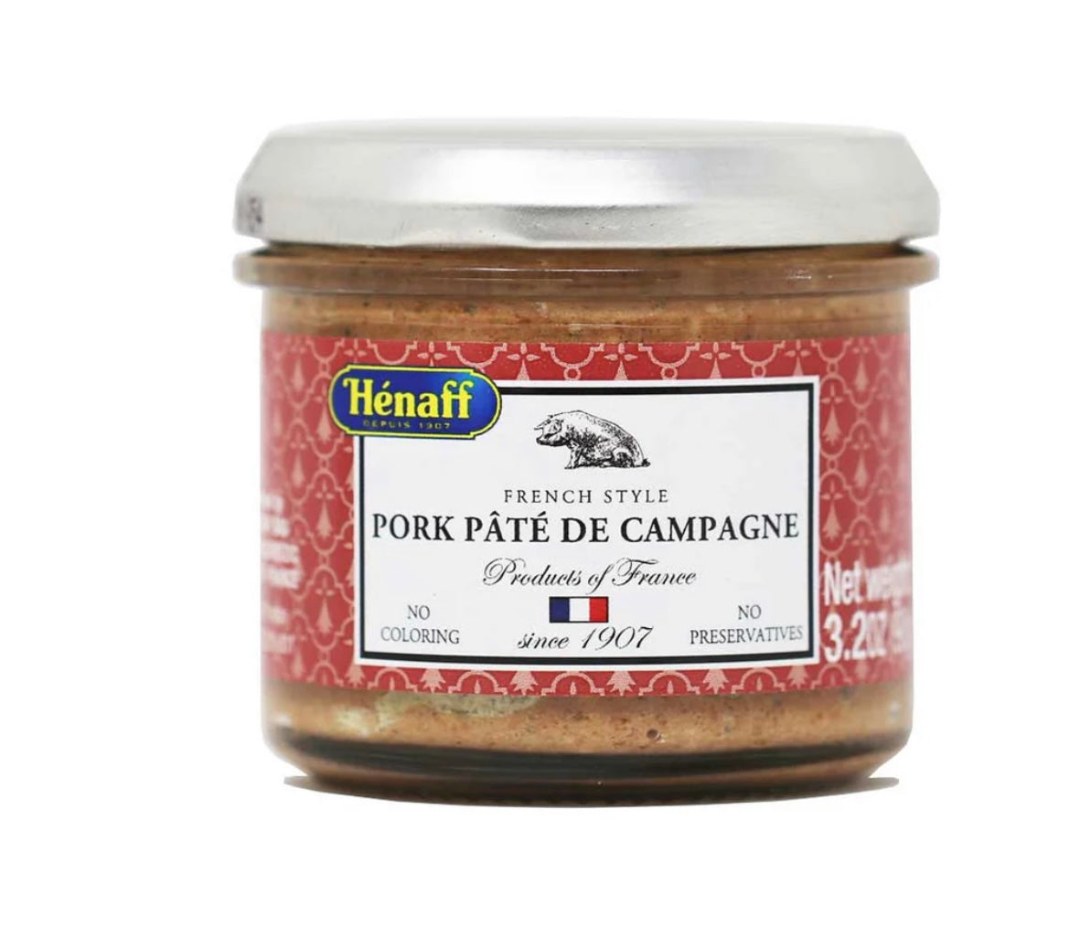 Henaff - French Pork Pate de Campagne, 90g Jar