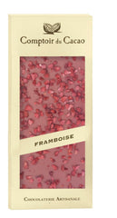 Comptoir du cacao ruby chocolat raspberry 90g