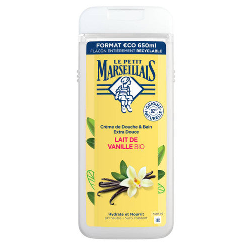 Le Petit Marseillais Organic Vanilla Milk Shower Cream 65cl