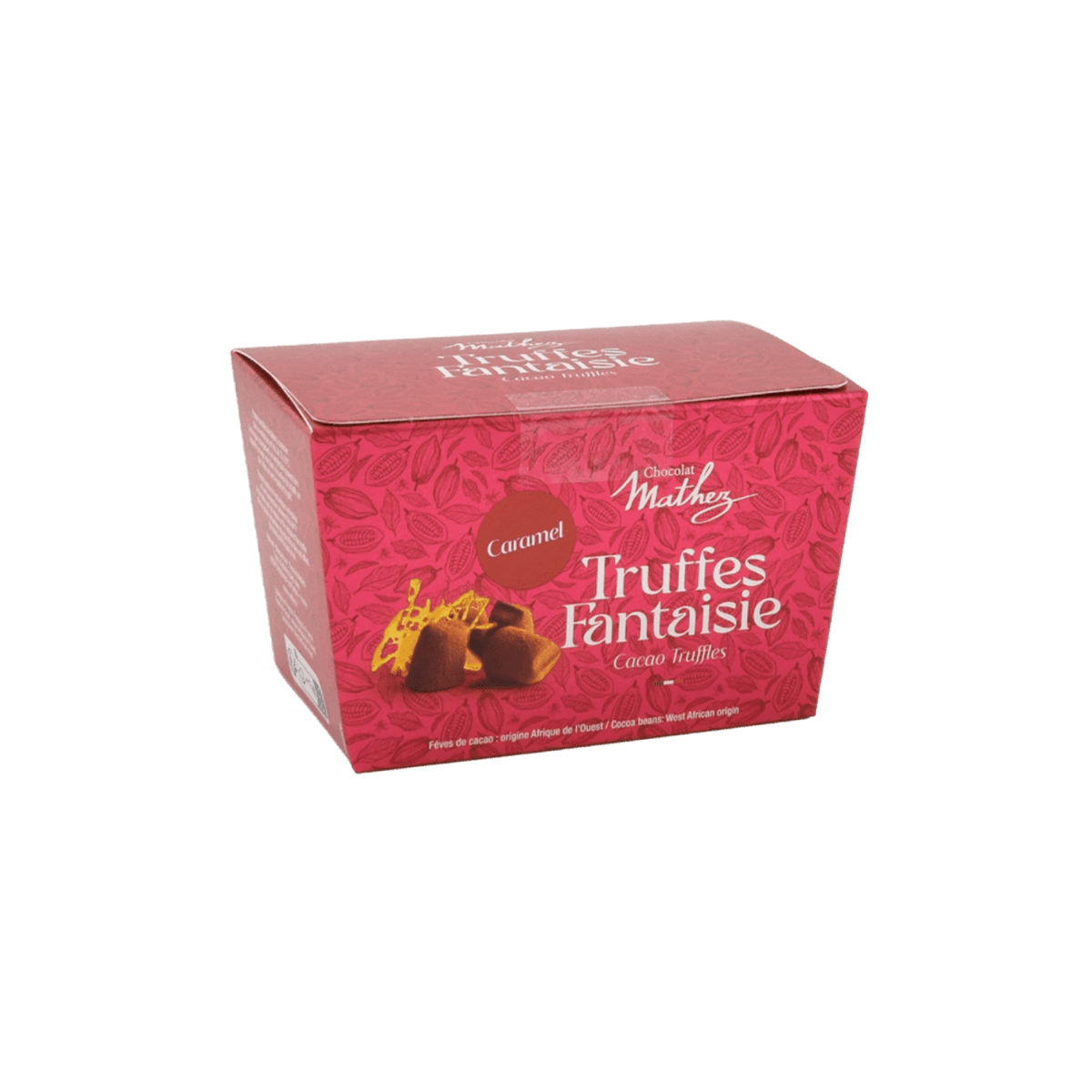 Mathez Cocoa-Powdered Chocolate Truffles with Salted Butter Caramel 250g