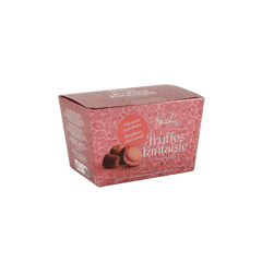 Mathez Cocoa-Powdered Chocolate Truffles with Raspberry Macaron 250g