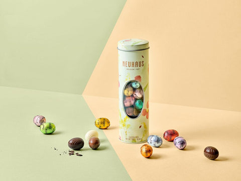 Neuhaus Chocolates Easter Metal Tube Gift Box