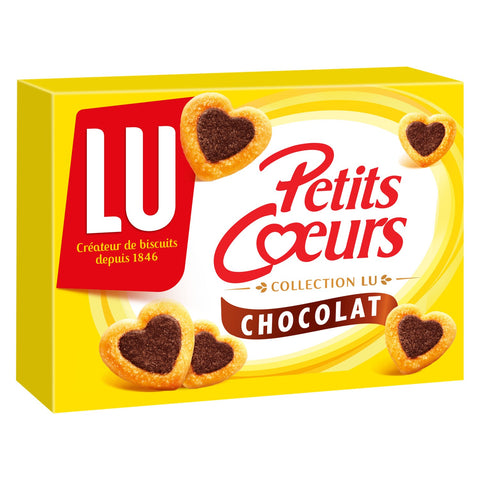 LU Petit Coeur Chocolate Cookies, 125g (4.4 oz)