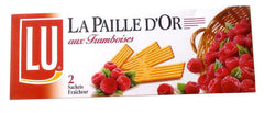 Lu paille d'or Raspberry Pack of 3