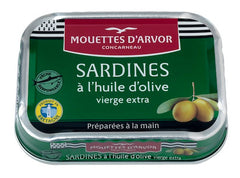 Les Mouettes d'Arvor Sardines in Extra Virgin Olive Oil 115g