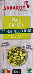 Sabarot Green Split Peas 500g