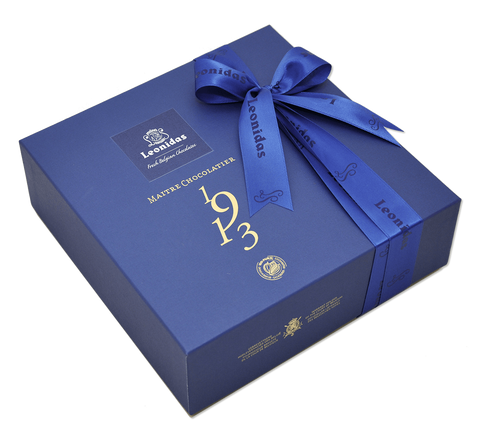 Leonidas Large Assorted Chocolates Blue Gift Box - Heritage Collection