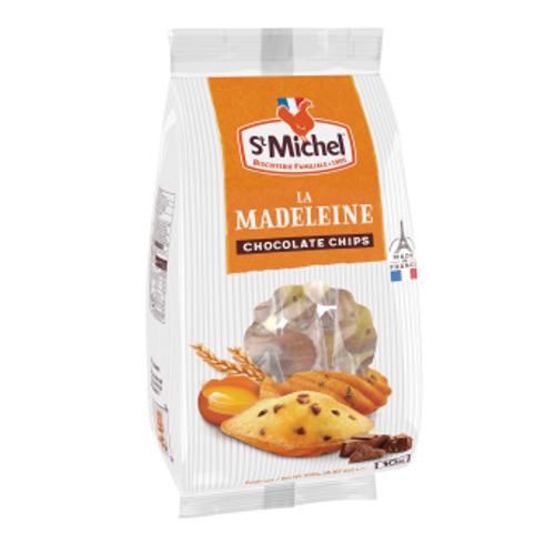 St Michel Madeleines with Chocolate Chips 250g
