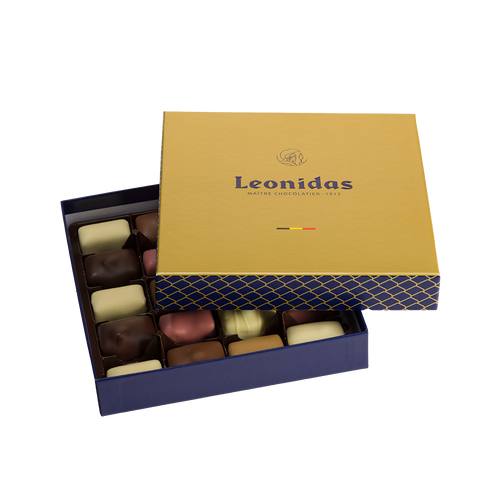 Leonidas Medium Manon Collection Gift Gold Box