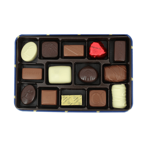 Leonidas Metal Gift Box Assorted Chocolates Collection