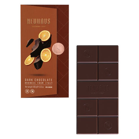 Neuhaus Chocolates Dark Chocolate Orange Tablet