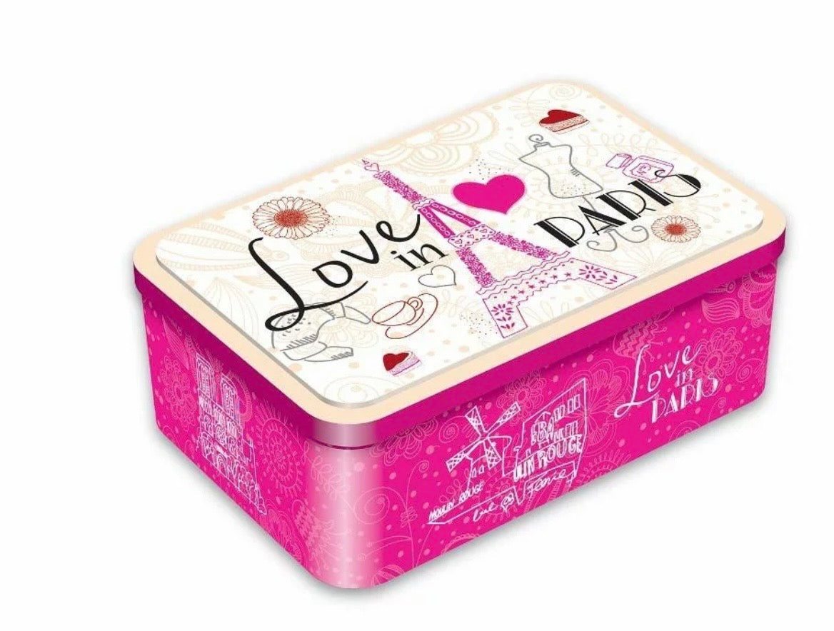 Maison Peltier Galettes Paris Love Tin