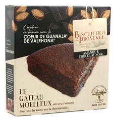 Biscuiterie de Provence Almond Cake with Valrhona Dark Chocolate – Gluten Free