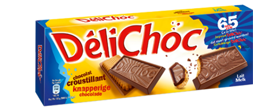 Delacre Délichoc Cookies with Milk Chocolate 150g