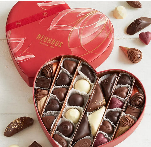 Neuhaus heart box assortment