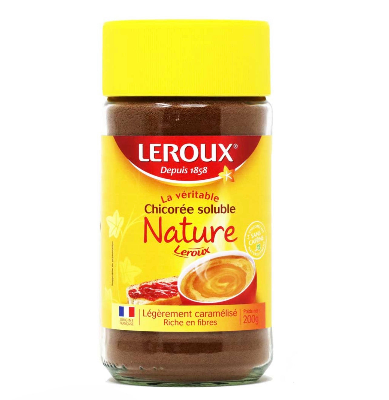 Leroux - Instant French Chicory Root Coffee 7oz (200g)