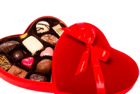 Leonidas heart box chocolate