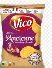 Vico Chips Ancienne Saveur Vinaigre Echalote 125g