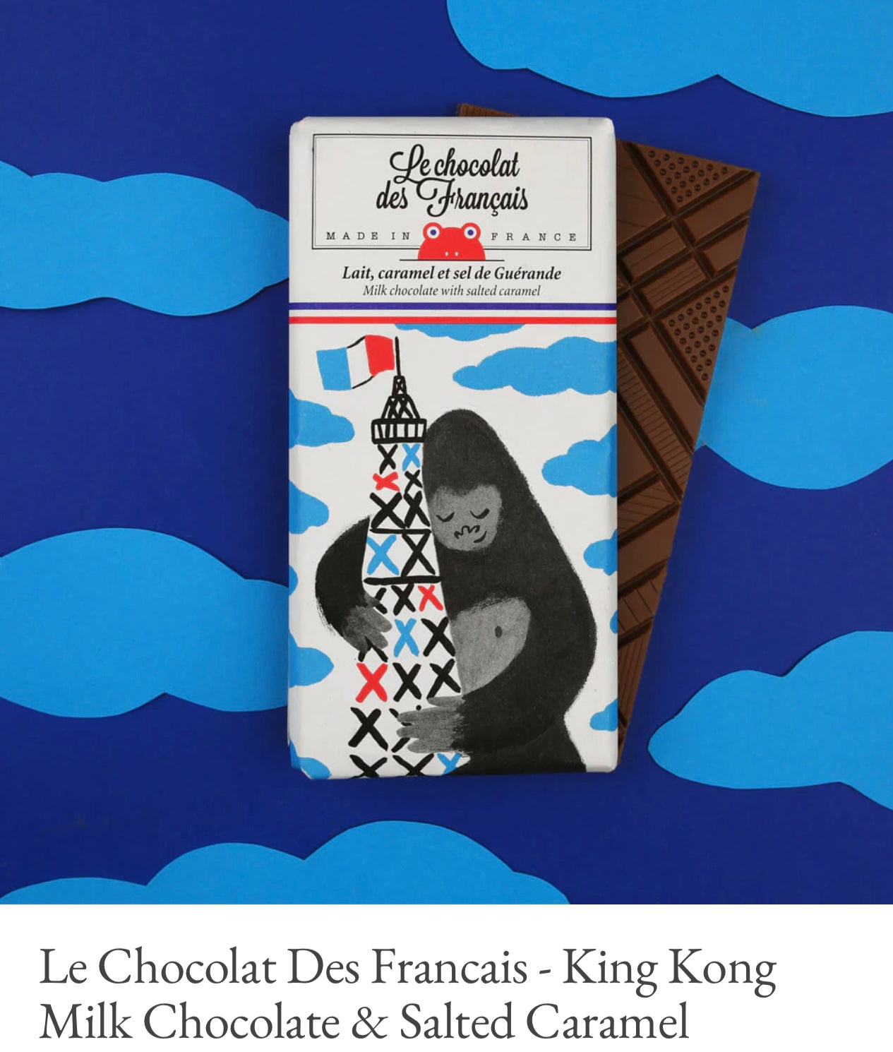 Le Chocolat Des Francais - King Kong Milk Chocolate & Salted Caramel