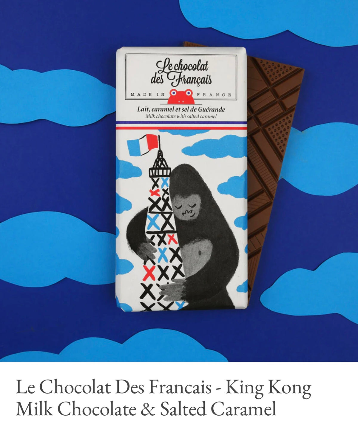 Le Chocolat Des Francais - King Kong Milk Chocolate & Salted Caramel