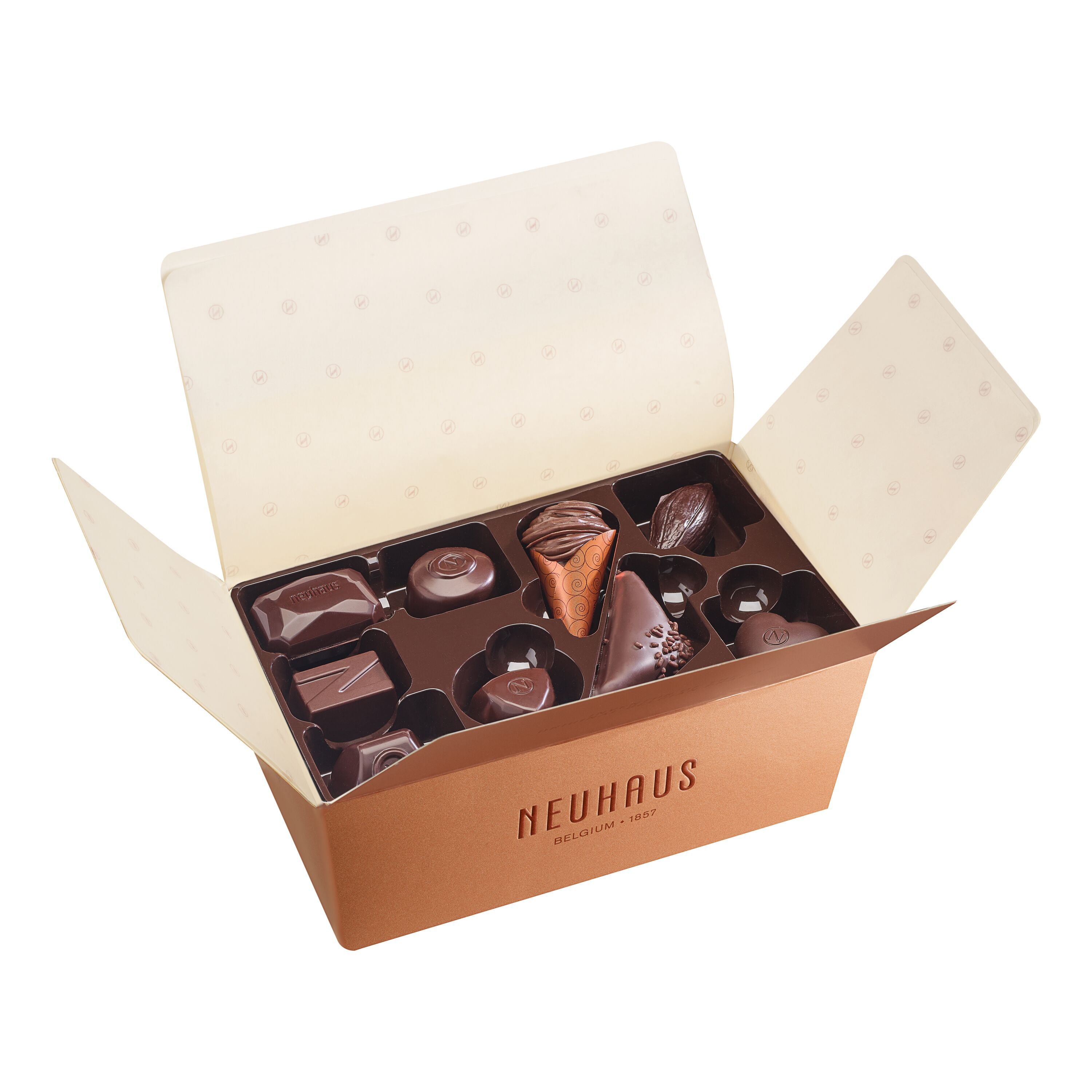 Neuhaus Belgian Dark Chocolate Ballotin 1/2 lb Valentine Collection