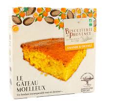 Biscuiterie de Provence Organic Almond Cake with Orange – Gluten Free, Milk Free