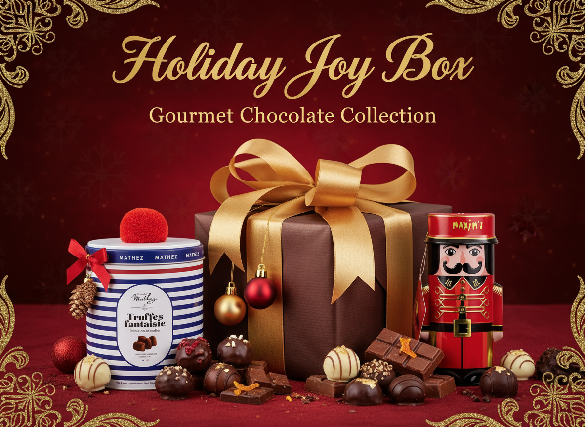 Holiday Joy Box Social Media Banner