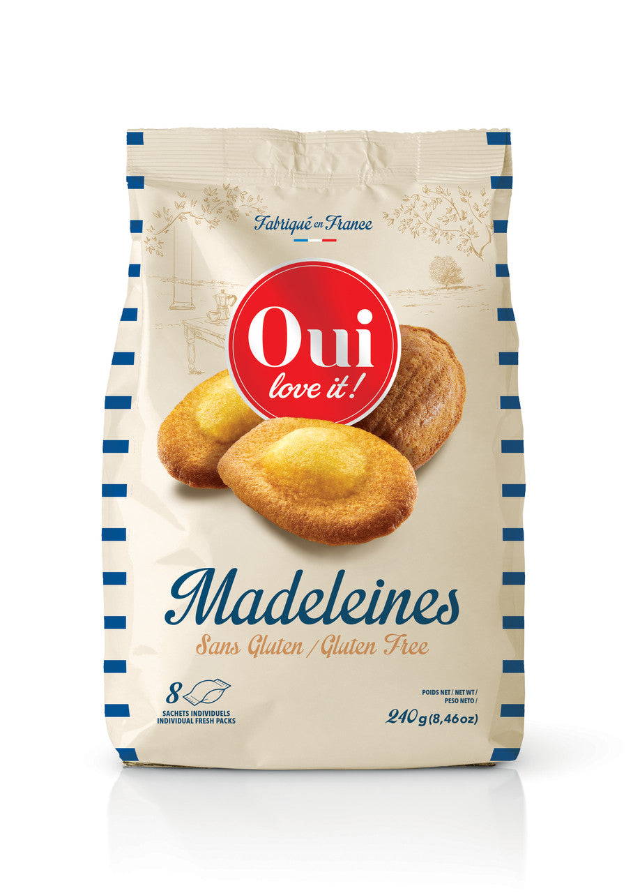 Oui Love It Madeleines – Gluten Free 240g