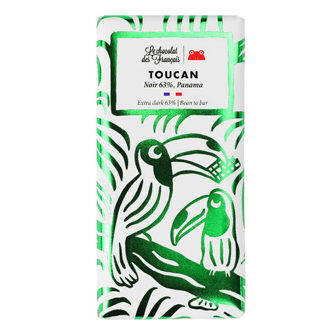 Le Chocolate des Français  63% Dark Chocolate Panama «Toucan»